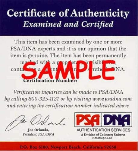 Jerome Bettis PSA DNA חתום על COA 8x10 RAMs Photo - תמונות NFL עם חתימה