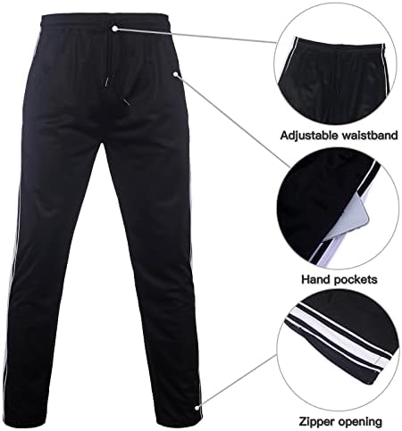 סט בגדים פעילים לגברים של מגוב 2 חלקים חליפות ריצה עם רוכסן מלא וערכות אימונית עם ברדס אתלטי לגברים