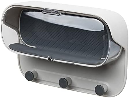 GCBLOX משקפיים קופסת אחסון קופסת אסלה מתלה קיר רכוב על אמבטיה אטום למים אחסון מגבות