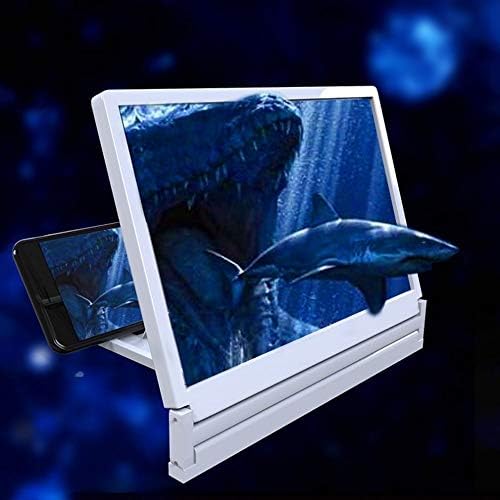 אגוז 8 3 מסך זכוכית מגדלת טלפון סלולרי מתקפל מסך הגדלת וידאו סרט מגבר מחזיק מעמד עבור כל טלפונים