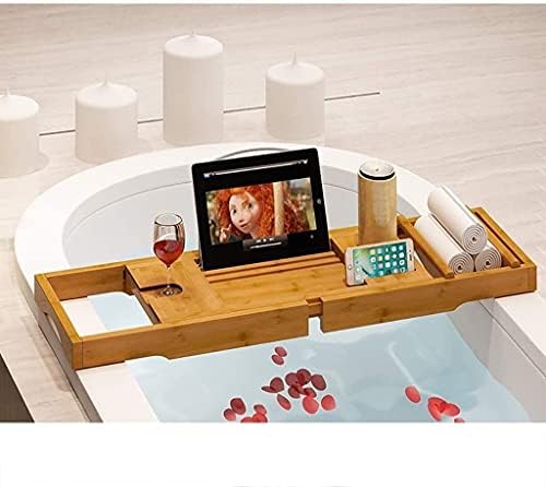 אמבטיה אביזרי יוקרה אמבטיה עץ אמבטיה מדף אמבטיה מגש אמבטיה מחזיק גשר נושא כלים אמבטיה מגש מתלה אמבטיה מתלה