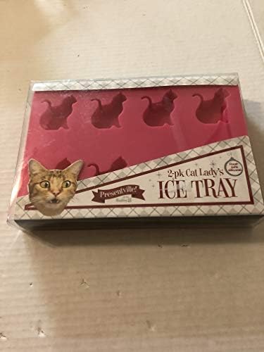 2-חבילה מטורף חתול ליידי קרח מגש סט סיליקון קיטי חתולים קרח קוביית עובש מגשים