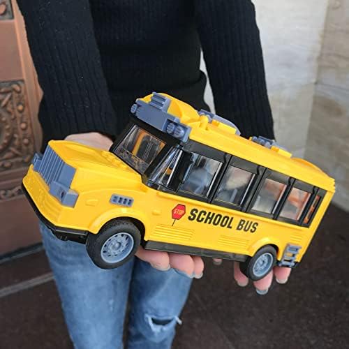 צעצוע אוטובוס של בית הספר RC - מכונית שלט רחוק, דלתות צעצוע של דלתות צעצועים באוטובוס רכבים