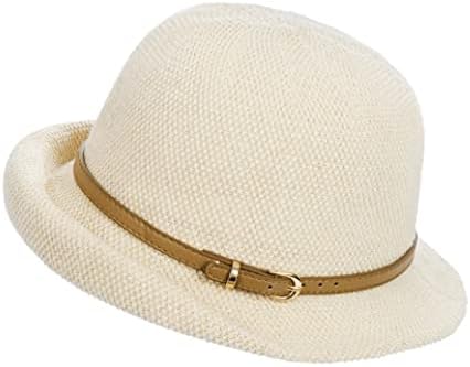 נשים קצרות קשית קצרה שופך כובע שמש משנות העשרים כובע וינטג