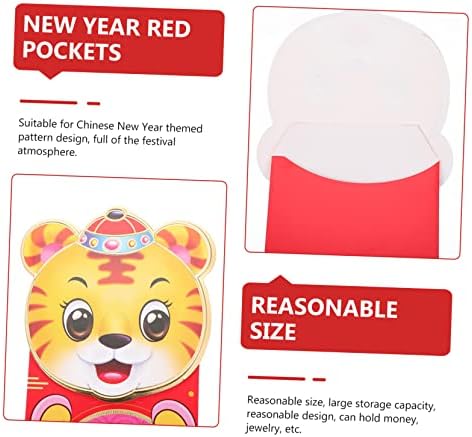 טופיקו 3 סטים אדום מעטפת כיס ארנק מתנה מעטפות גלגל המזלות מתנות 2022 חדש שנה טובות אביב פסטיבל כיס