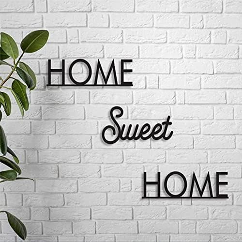 בית שלט מתכת בית מתוקה, שלט, עיצוב קיר מתכת לבר קפה בית קפה בר, מתנה לחממה ביתית מודרנית של