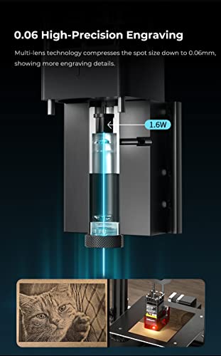 Creality Module Laser משודרג 10W ערכת ערכת חריטה של ​​מדפסת תלת מימד חרט לייזר לאנדר-3/אנדר-3 V2/CR-10/10 מיני/אנדר