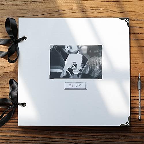 אלבום צילום של SISWIM אלבום רטרו צילום אלבום קיבולת גדולה DIY אלבום ביניים עם עמודים פנימיים אלבום תמונות