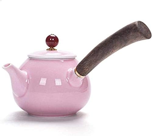 קומקום תה קרמיקה תה קומקום סט צד צד ידני סיר ידני ביתי סיר יחיד סט תה יצרנית תה קומקום