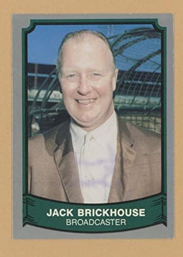ג'ק בריקאוס חתום על גב 1989 אגדות בייסבול פסיפיק Auto W B&E הולוגרמה - כדורי חתימה