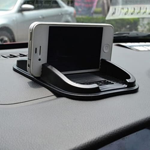 Egen ipow אנטי-החלקה סיליקון מכונית טלפון טלפון מחצלת כרית משטח, מחזיק טלפון סלולרי ללא ידיים עבור רכב/בית/משרד