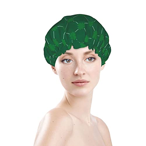 נשים לשימוש חוזר כובע שיער שולי שיער סנט פטריק יום תלתן ירוק שכבות כפול