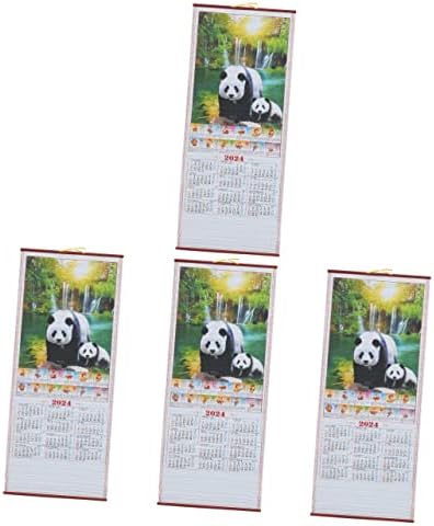 Bestoyard 4 יחידות השנה של לוח השנה של הדרקון לוח השנה של גלגל המזלות הסיני