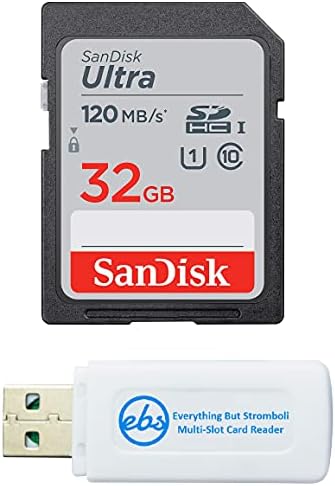 כרטיס זיכרון של סנדיסק אולטרה 64 ג 'יגה-בייט למצלמה פנסוניק לומיקס עובד עם די-סי-אס-1, די-סי-ג' י-9, די-סי-ג