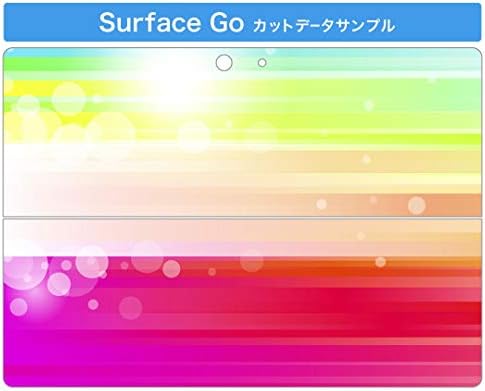 כיסוי מדבקות Igsticker עבור Microsoft Surface Go/Go 2 עורות מדבקת גוף דקיקים במיוחד של גוף 002065 צבעוני פשוט