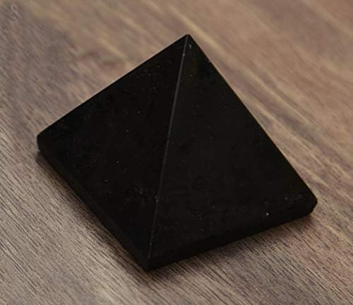 ריפוי ברכה שחור מוצק נואומיט פירמידה פנג שואי רייקי רוחני אבן טבעית צ'אקרה קריסטל טיפול אמונה ריפוי אנרגיה