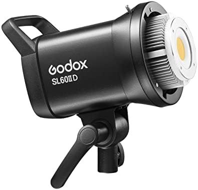 Godox SL60 SL60IID 70W LED LED אור וידאו, 5600 ± 200K, CRI96+, TLCI97+, אפקטים מובנים 8 FX, מאוורר