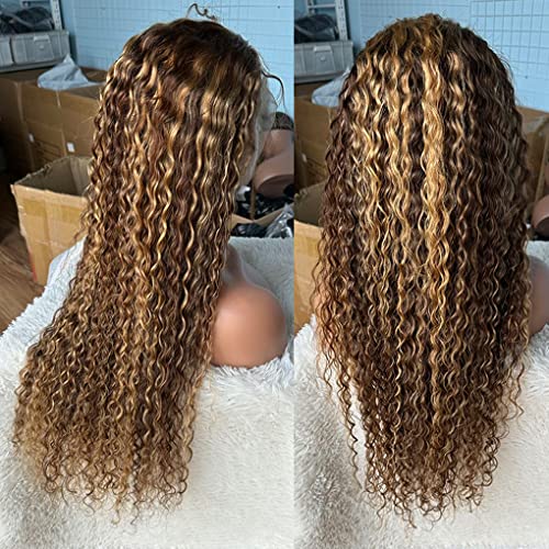 גולת הכותרת של סוויטגירל פאת תחרה קדמית מתולתלת שיער טבעי קטף מראש 13 על 4 פאות תחרה פרונטאלית לנשים