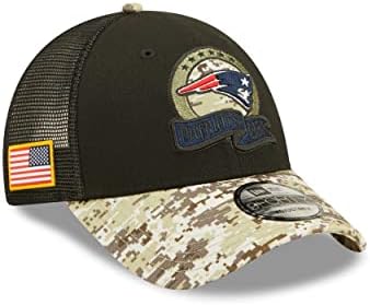 עידן חדש מצדיע לשירות כובע 2022, כובע מאוורר, כובע בייסבול - 9 ארבעים - אף-אף-אל-סנאפבק, רשת, לוגו