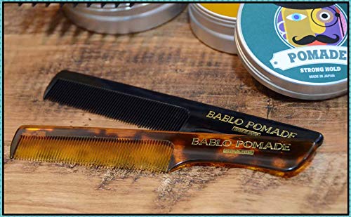 BABLO POMADE מסרק שיער לגברים סטיילינג חיתוך מסרק צב צב תוצרת יפן BARBER
