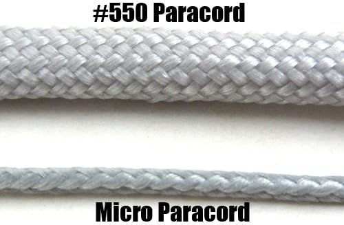 Paracord Planet Micro Trot 1.18 ממ קוטר 125 רגל סליל של חוט קלוע - זמין במגוון צבעים המיוצרים בארצות