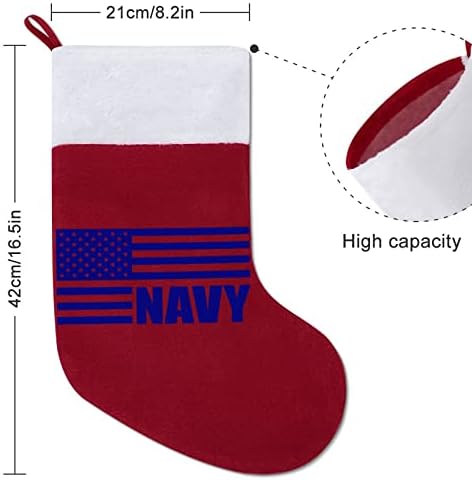 דגל חיל הים האמריקני גרבי חג המולד גרבי חג המולד פאוץ