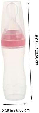 טויאנדונה משלים מזון בקבוק אורז להדביק כפית סיליקון האכלת בקבוק כפית האכלת בקבוק תינוק דגנים מזין תינוקות בקבוקי