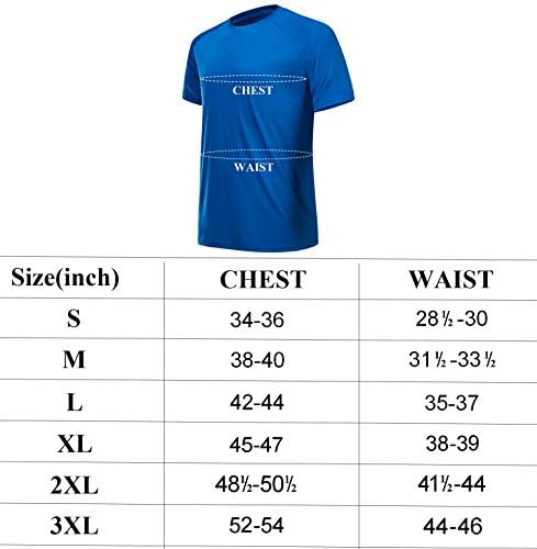 חולצות אימון לגברים חולצות אימון מהיר יבש ביצועים שרוול קצר חולצות אתלטיות