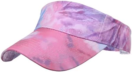 כובע מגן השמש לקשר כובעי מגן לנשים גברים מגן ספורט אופנה כובעי כובעי בייסבול מתכווננים כובעי שמש כובעי UV הגנה