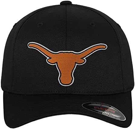 אוניברסיטת טקסס מורשה רשמית לוגו של טקסס לונגהורנס כובע בייסבול פלקספיט