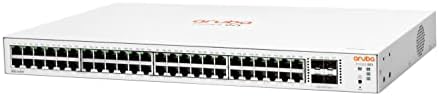 Aruba מיידי ב- 1830 48G 4SFP מתג - 48 יציאות - ניתן לניהול - Gigabit Ethernet - 10/100/1000Base -T, 100/1000Base