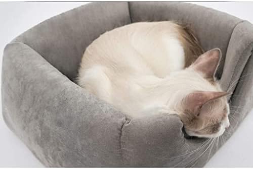 חיות מחמד מחצלת, מיטה לחיות מחמד כלב מיטת חתול מיטה לחיות מחמד חתול כלב קן שימוש כפול חם רך שינה מיטה לחיות