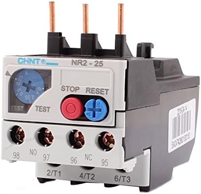 AEXIT NR2-25 0.25-0.4A ממסרים 3 מוט 1 NO 1 NC מגן מנוע חשמלי עומס יתר תרמי כוח אביזר ממסר מורשה