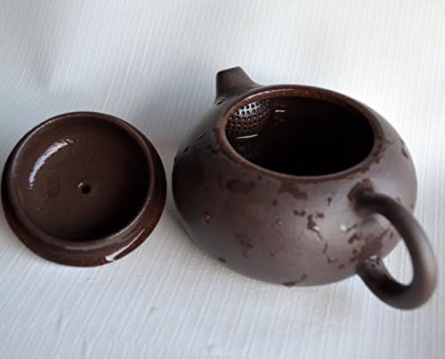 קומקום תה סיני חימר חימר אמיתי שחור שחור הייג'ינגאנג תה קסשי סירים