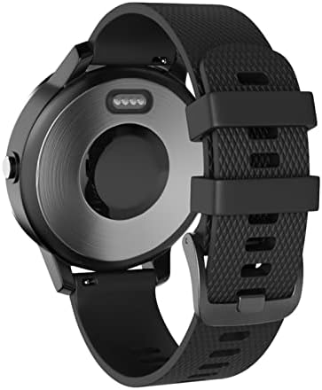 רצועת שעון החלפת סיליקון של פוריקון עבור Garmin Vivoactive 3 צמיד חכם עבור Garmin Forerunner 245 645M Suunto 3