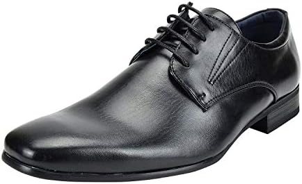 ברונו מארק גברים של קלאסי מודרני פורמליות נעלי אוקספורד תחרה עד עור מרופד שמלת נעליים