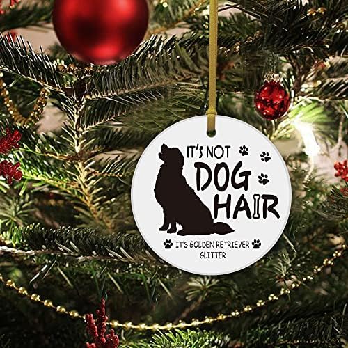 המתנות הטובות ביותר ליום הולדת כלב זה לא קישוט שיער כלב קישוט עץ חג המולד קישוט עץ חג המולד אביזרים תלייה מצחיק