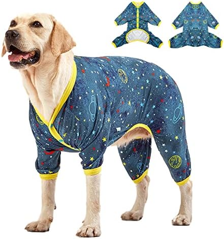 Lovinpet חולצת התאוששות לניתוח כלבים גדול, גופיה עבור מעילי כלבים, ליקוק אנטי, חרדות חיות מחמד,
