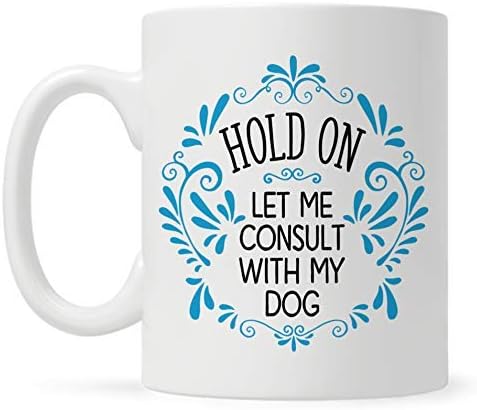 חובב כלבים סרקסטי מצחיק ספל קפה, כוס אבא של פרווה חיות מחמד, מתנה לבעלי חיים לחברים נשים גברים