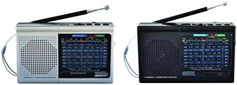 Supersonic 9 רדיו Bluetooth עם AM/FM ו- SW1-7, SLIVE