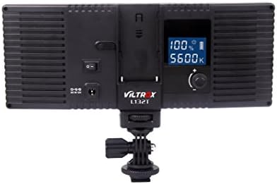 ערכת אור וידאו Viltrox LED, CRI95 3300K-5600K לוח אור דו-צבעי דו-צבעי, עם NP-F550 סוללה