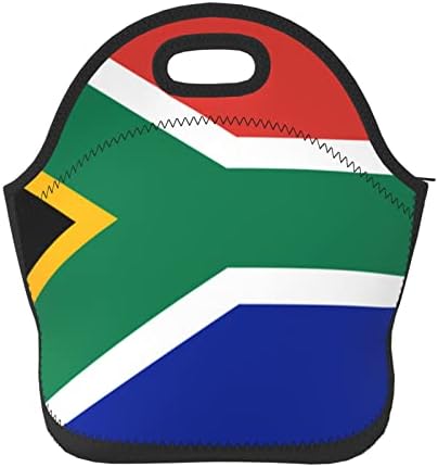 דרום אפריקה דגל ניאופרן הצהריים מבודד עמיד למים תיק מתאים עבור נסיעות פיקניק בית ספר עבודת משרד לנשים ילדים בנות