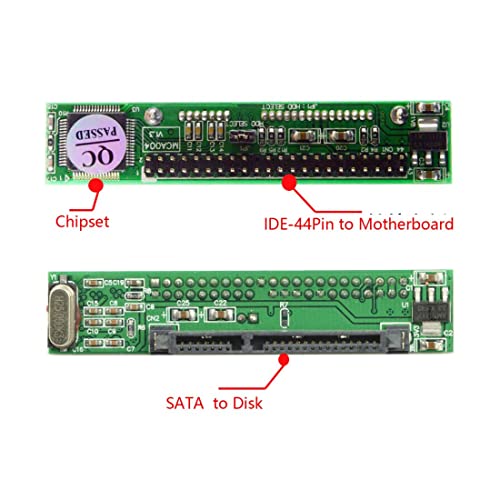 Chenyang Sata דיסק ל- IDE/PATA 44PIN לוח אם מתאם ממיר PCBA למחשב נייד וכונן דיסק קשיח 2.5