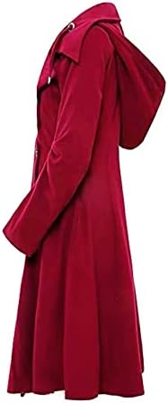 מעילי חורף Topunder לנשים שרוול ארוך עם שרוול מכסה סוודור סוודור חולצה קדמית פתוחה סווטשירט