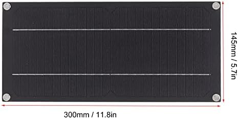 ערכת פאנלים סולאריים, ערכת מטען סוללות פאנל סולארי 600 וולט 18 וולט, מטען סוללות פאנל סולארי