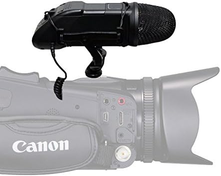 מיקרופון מקצועי של NC דיגיטלי עבור Canon EOS 5D Mark II עם מאף רוח חתול מת למערכות יוקרתיות