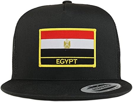 טרנדי הלבשה חנות מצרים דגל 5 פנל שטוח נהג משאית רשת סנאפבק כובע