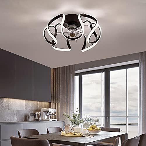 מאווררי תקרה של Cutyz עם אורות ומאווררי תקרה מודרניים מרוחקים עם מנורות, מאוורר תקרה מאוורר תאורה