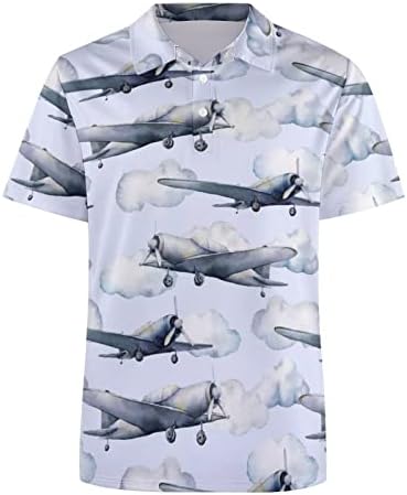 באיקוטואן מגניב צבאי מטוסי גברים של גולף פולו חולצה קצר שרוול ג ' רזי טיז מקרית טניס חולצות