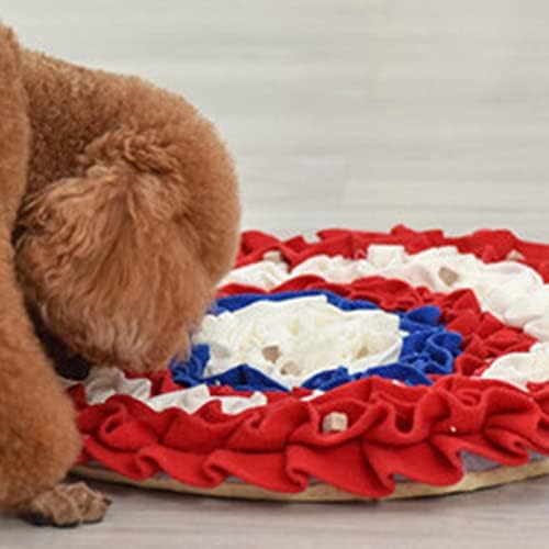 חיות מחמד לאנפף מחצלת, כלב ליקוט מיומנויות מחצלת אינטראקטיבי האכלת צעצוע שטיח עבור קטן בינוני כלבים